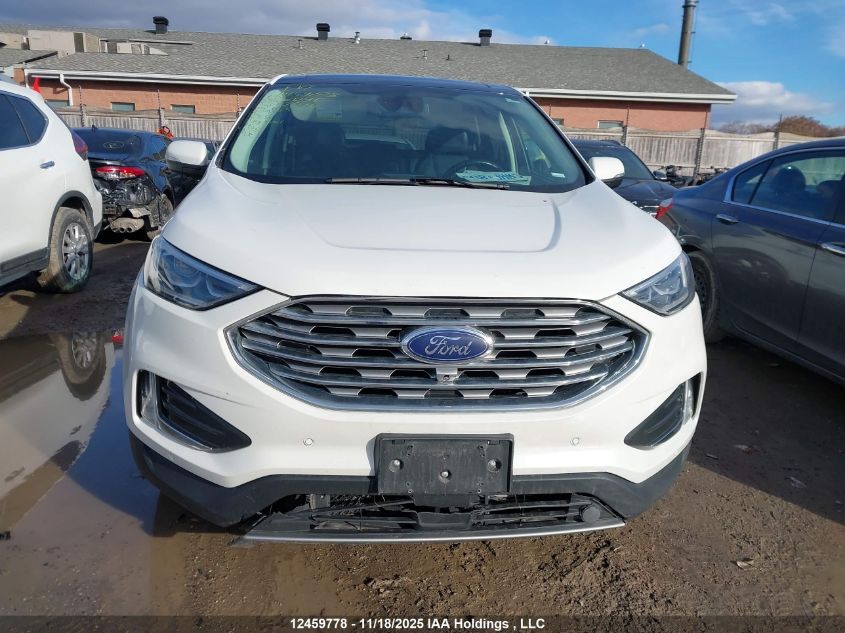 2022 Ford Edge Titanium VIN: 2FMPK4K9XNBA76175 Lot: 12459778