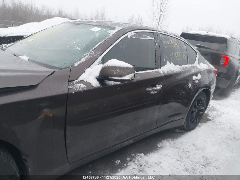 2014 Infiniti Q50 Premium/Sport VIN: JN1BV7AR1EM681093 Lot: 12459786