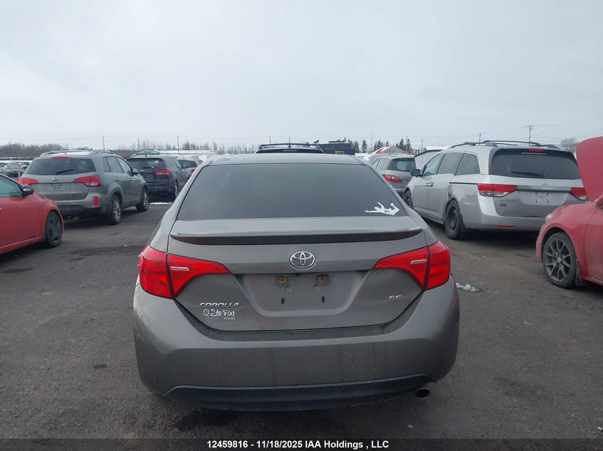 2017 Toyota Corolla L/Le/Xle/Se/Xse VIN: 2T1BURHE0HC786885 Lot: 12459816