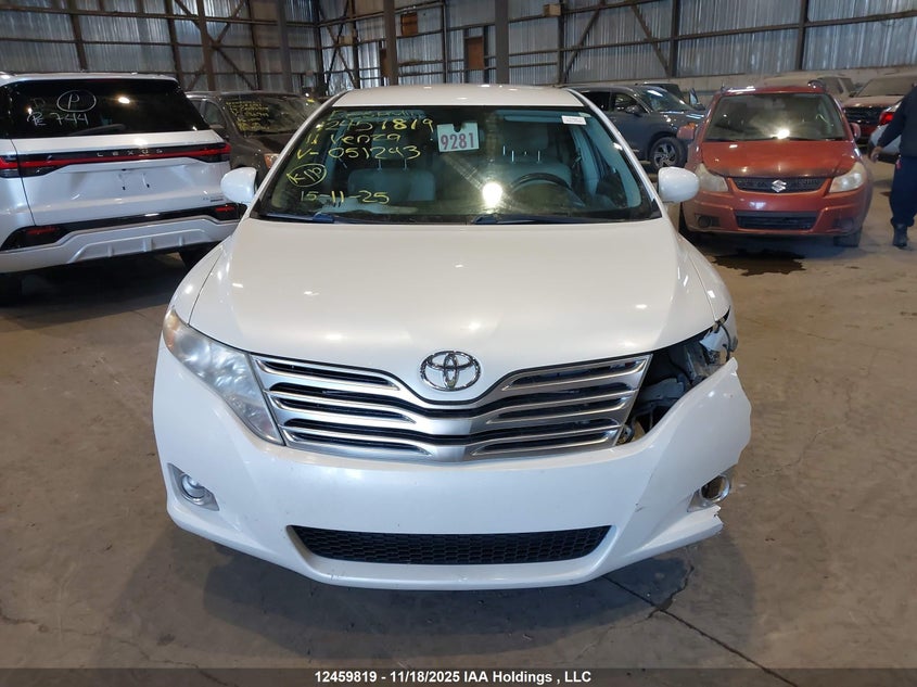 2011 Toyota Venza VIN: 4T3ZA3BB0BU051243 Lot: 12459819