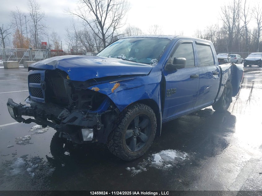 1C6RR7KTXKS523117 2019 RAM 1500 photo no. 2