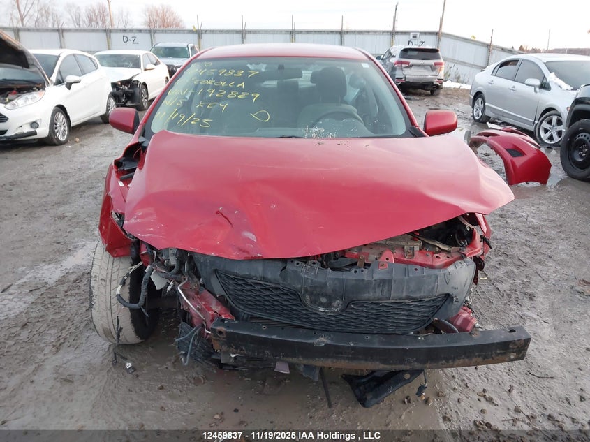 2T1BU4EE4AC192829 2010 TOYOTA COROLLA photo no. 13