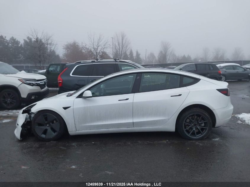 2022 Tesla Model 3 VIN: 5YJ3E1EA6NF166294 Lot: 12459839