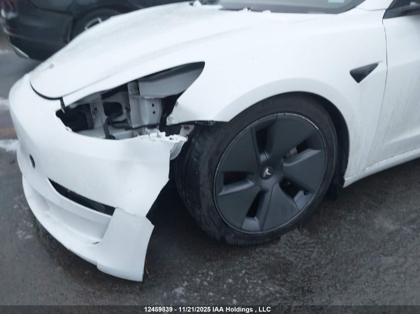 2022 Tesla Model 3 VIN: 5YJ3E1EA6NF166294 Lot: 12459839