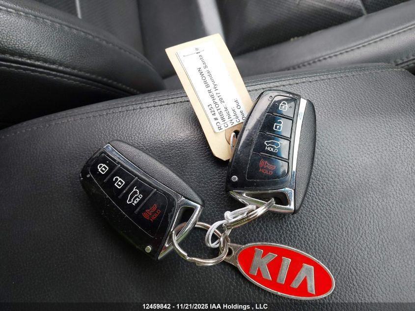 2017 Hyundai Santa Fe Xl Limited VIN: KM8SNDHF0HU248341 Lot: 12459842