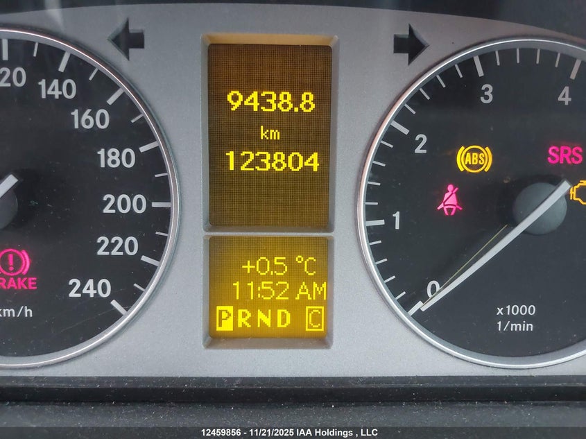 2011 Mercedes-Benz B200 VIN: WDDFH3DB8BJ660077 Lot: 12459856