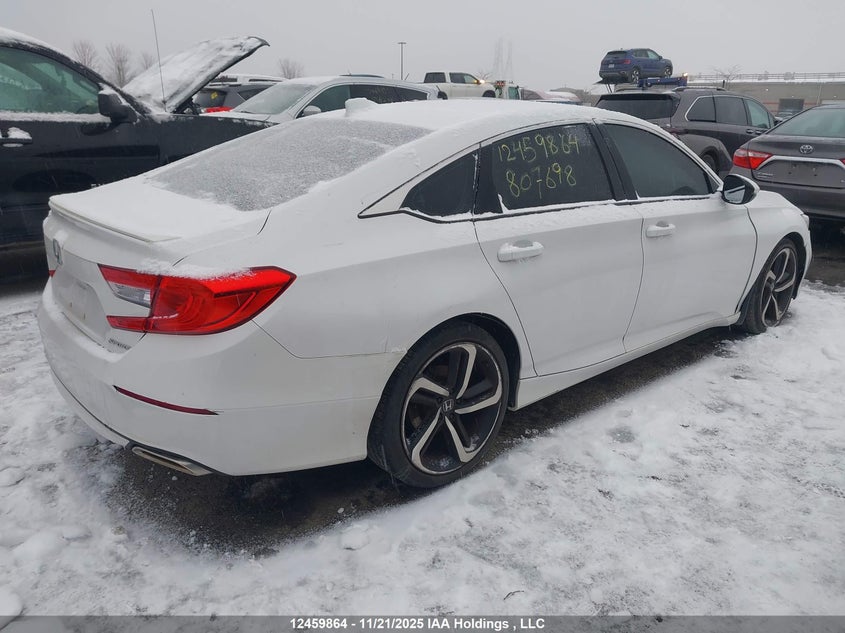 1HGCV1F39JA807698 2018 HONDA ACCORD photo no. 4