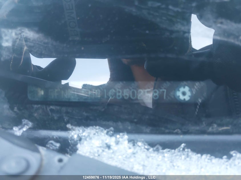 2012 Honda Odyssey Ex VIN: 5FNRL5H41CB502587 Lot: 12459876