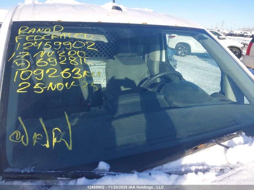 2017 Nissan Nv200 2.5S/2.5Sv VIN: 3N6CM0KN2HK692810 Lot: 12459902