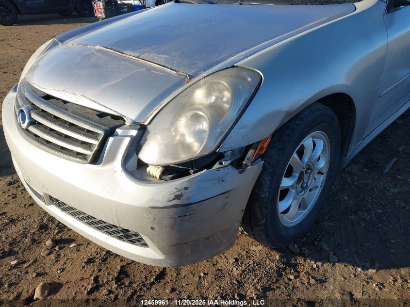 2005 Infiniti G35X VIN: JNKCV51F15M316228 Lot: 12459961