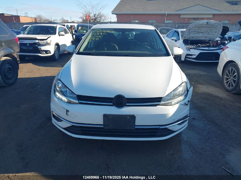 2020 Volkswagen Golf Comfortline/Highline VIN: 3VWG57AUXLM012990 Lot: 12459965
