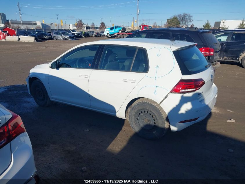 2020 Volkswagen Golf Comfortline/Highline VIN: 3VWG57AUXLM012990 Lot: 12459965