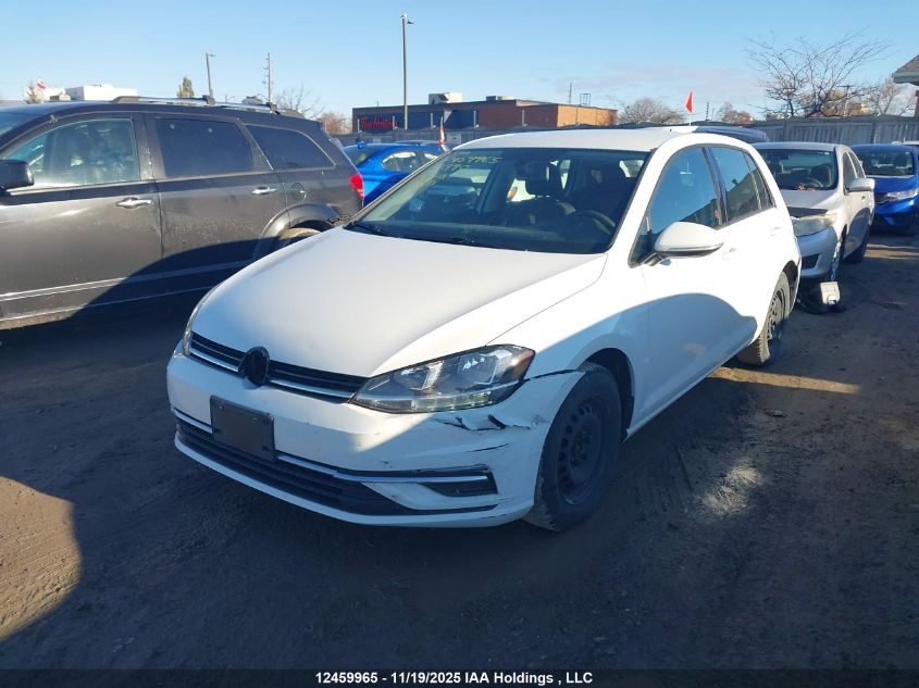 2020 Volkswagen Golf Comfortline/Highline VIN: 3VWG57AUXLM012990 Lot: 12459965