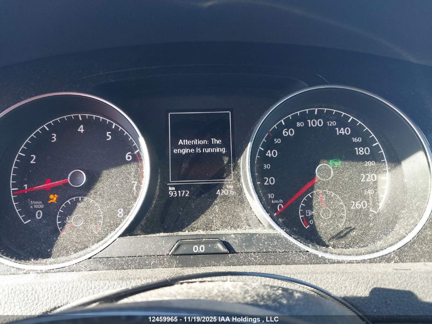 2020 Volkswagen Golf Comfortline/Highline VIN: 3VWG57AUXLM012990 Lot: 12459965