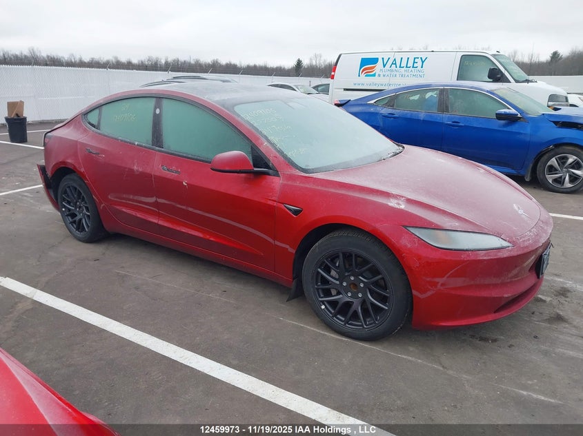 2024 Tesla Model 3 Rwd VIN: LRW3E7FA8RC277303 Lot: 12459973