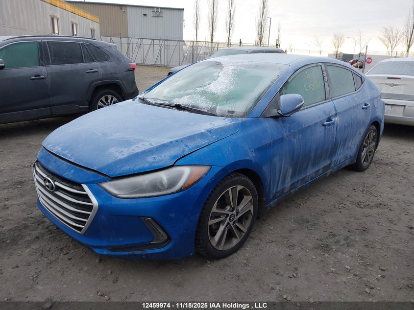 KMHD84LF1HU291559 2017 HYUNDAI ELANTRA photo no. 2