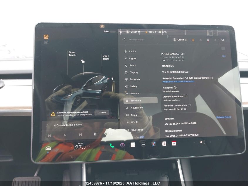 2020 Tesla Model 3 VIN: 5YJ3E1EB9LF670523 Lot: 12459976