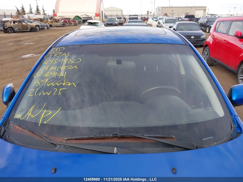 2009 Subaru Impreza 2.5I VIN: JF1GH626X9H804144 Lot: 12459980