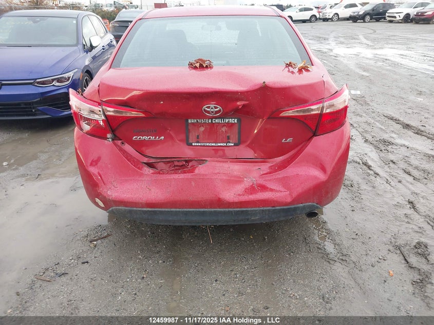 2017 Toyota Corolla Le VIN: 2T1BURHE8HC893103 Lot: 12459987