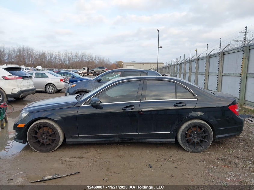 2013 Mercedes-Benz C 300 4Matic VIN: WDDGF8AB1DA800551 Lot: 12460007
