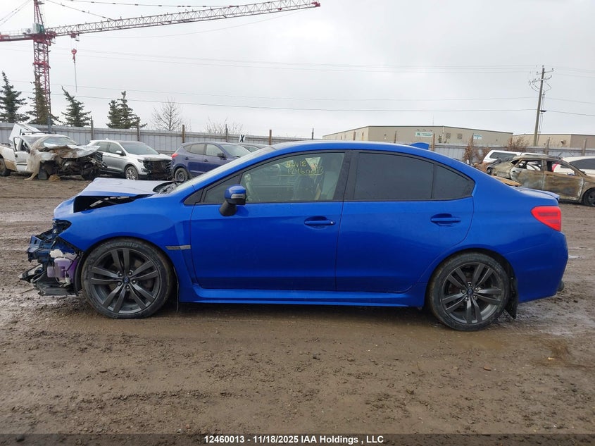 2016 Subaru Wrx Sport Package/Sport-Tech Package VIN: JF1VA1L62G8828206 Lot: 12460013