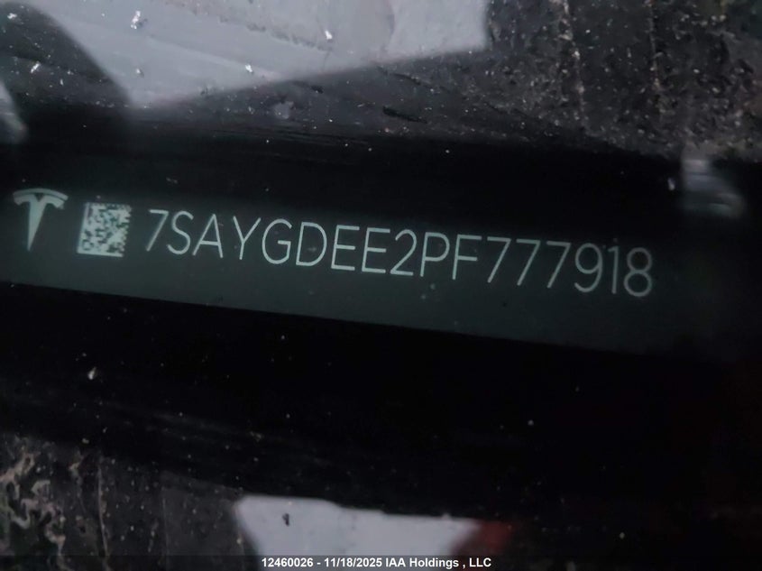 7SAYGDEE2PF777918 2023 TESLA MODEL Y photo no. 18