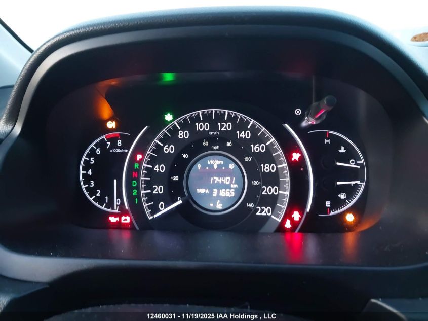 2012 Honda Cr-V VIN: 2HKRM4H59CH115741 Lot: 12460031