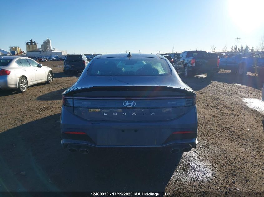 2024 Hyundai Sonata N Line VIN: KMHL54JC5RA395648 Lot: 12460035