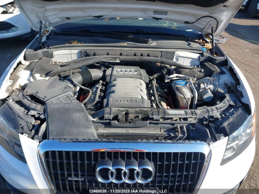 2010 Audi Q5 3.2 Premium VIN: WA1LKCFPXAA045868 Lot: 12460038