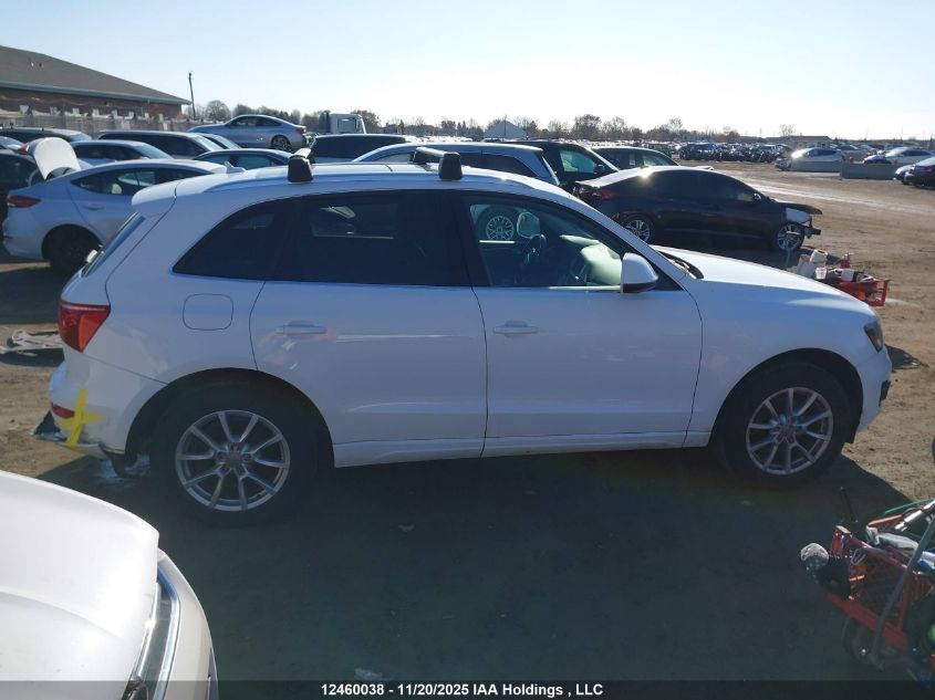2010 Audi Q5 3.2 Premium VIN: WA1LKCFPXAA045868 Lot: 12460038