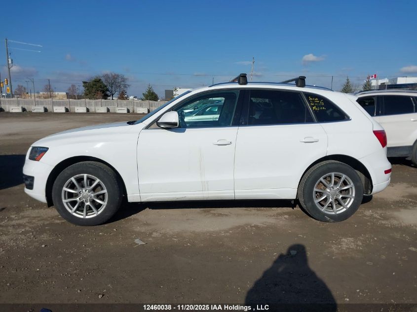 2010 Audi Q5 3.2 Premium VIN: WA1LKCFPXAA045868 Lot: 12460038