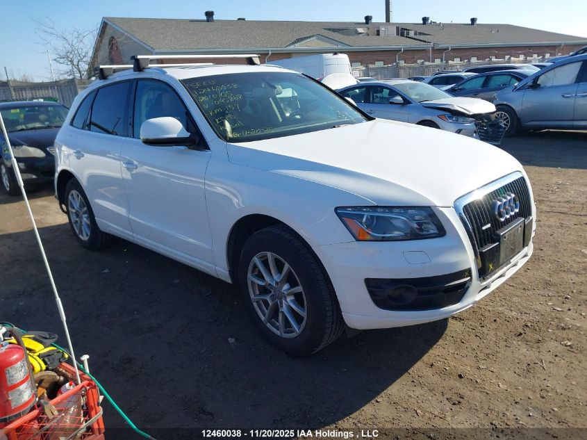 2010 Audi Q5 3.2 Premium VIN: WA1LKCFPXAA045868 Lot: 12460038