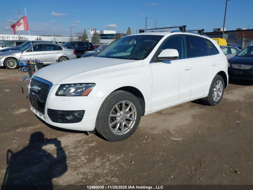 2010 Audi Q5 3.2 Premium VIN: WA1LKCFPXAA045868 Lot: 12460038
