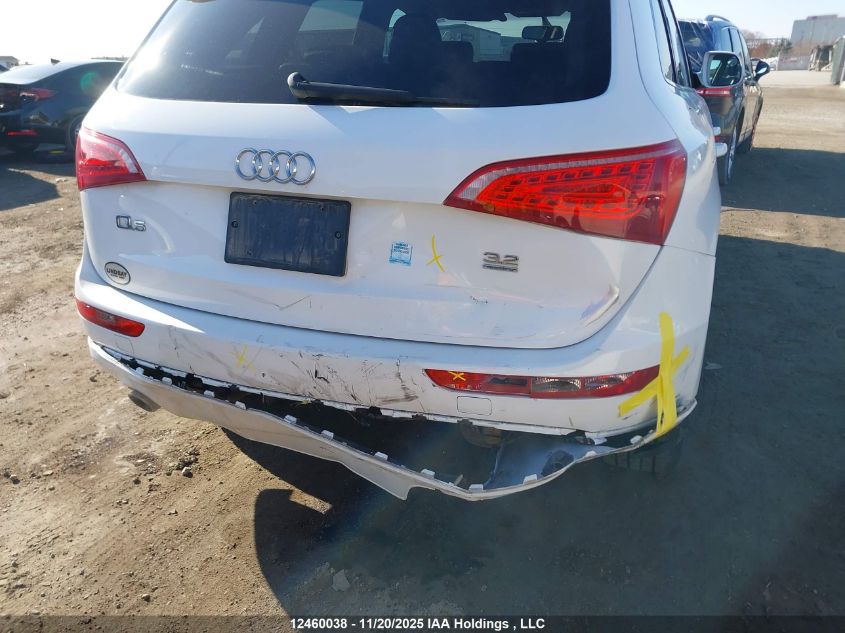 2010 Audi Q5 3.2 Premium VIN: WA1LKCFPXAA045868 Lot: 12460038