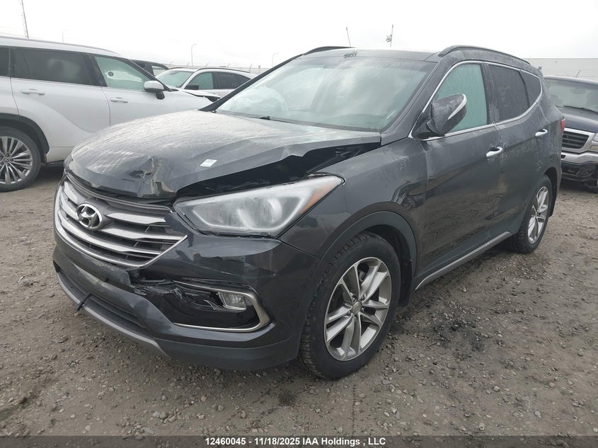 5XYZUDLA1HG433484 2017 HYUNDAI SANTA FE photo no. 2
