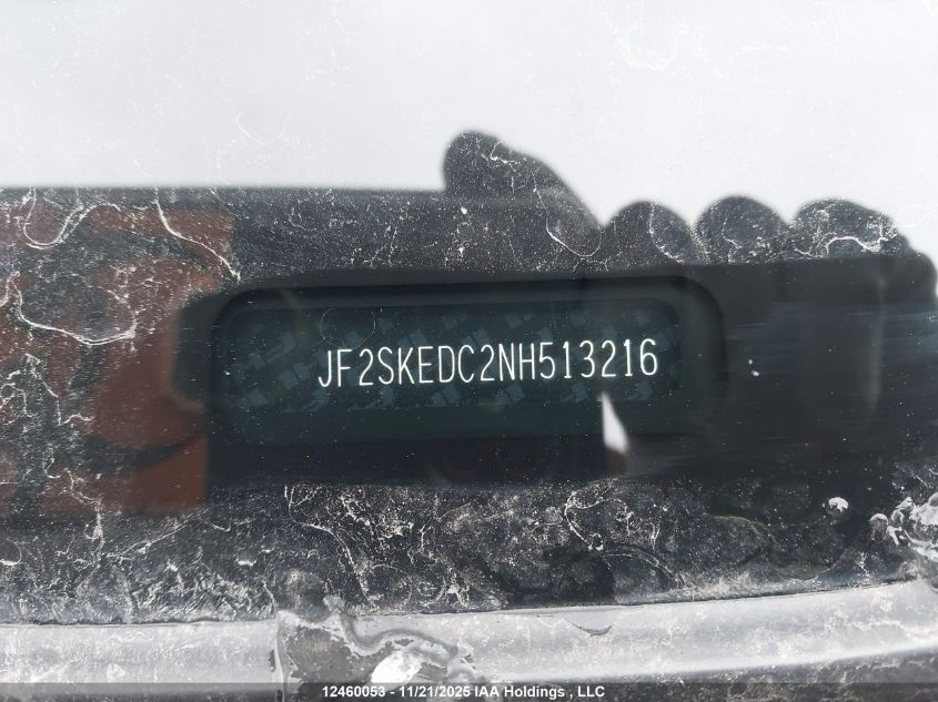 2022 Subaru Forester Convenience VIN: JF2SKEDC2NH513216 Lot: 12460053