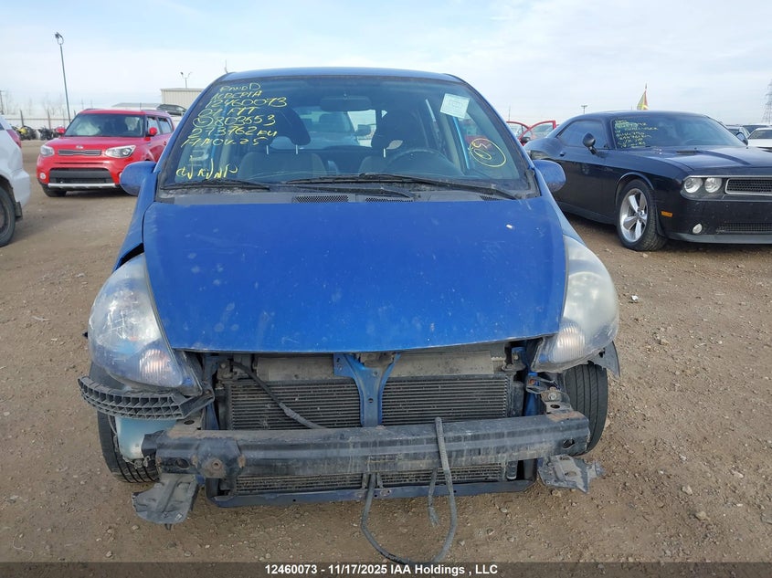 2007 Honda Fit Lx VIN: JHMGD384X7S803553 Lot: 12460073