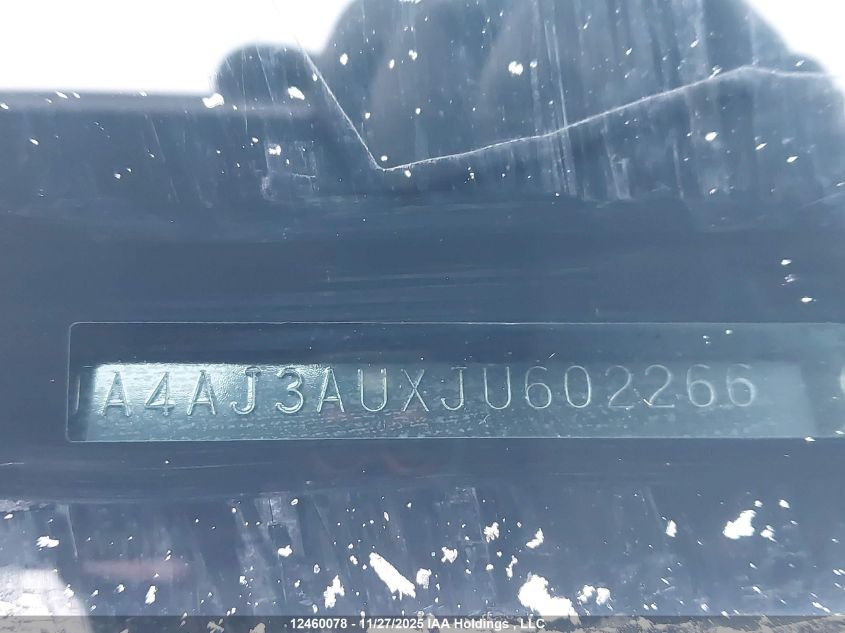 2018 Mitsubishi Rvr Se VIN: JA4AJ3AUXJU602266 Lot: 12460078