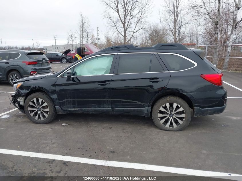 2015 Subaru Outback 3.6R Limited VIN: 4S4BSFNC9F3295515 Lot: 12460080