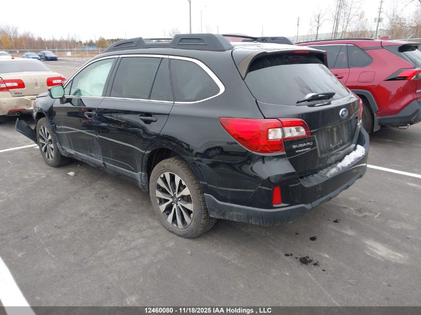 2015 Subaru Outback 3.6R Limited VIN: 4S4BSFNC9F3295515 Lot: 12460080