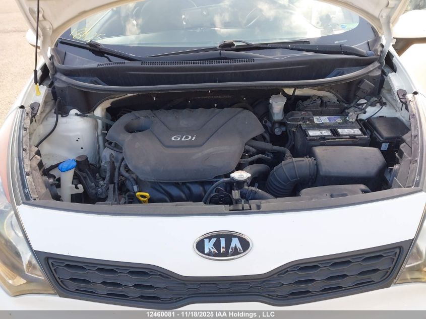 2012 Kia Rio Lx VIN: KNADM5A36C6736080 Lot: 12460081