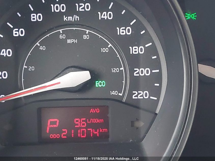 2012 Kia Rio Lx VIN: KNADM5A36C6736080 Lot: 12460081