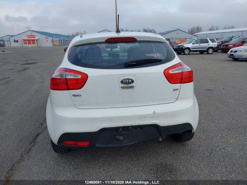 2012 Kia Rio Lx VIN: KNADM5A36C6736080 Lot: 12460081