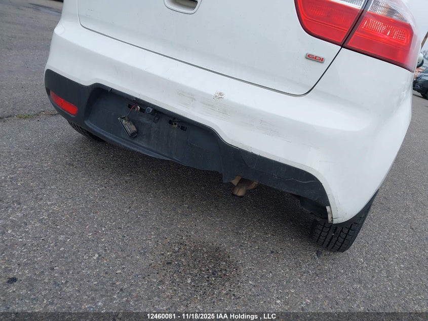 2012 Kia Rio Lx VIN: KNADM5A36C6736080 Lot: 12460081