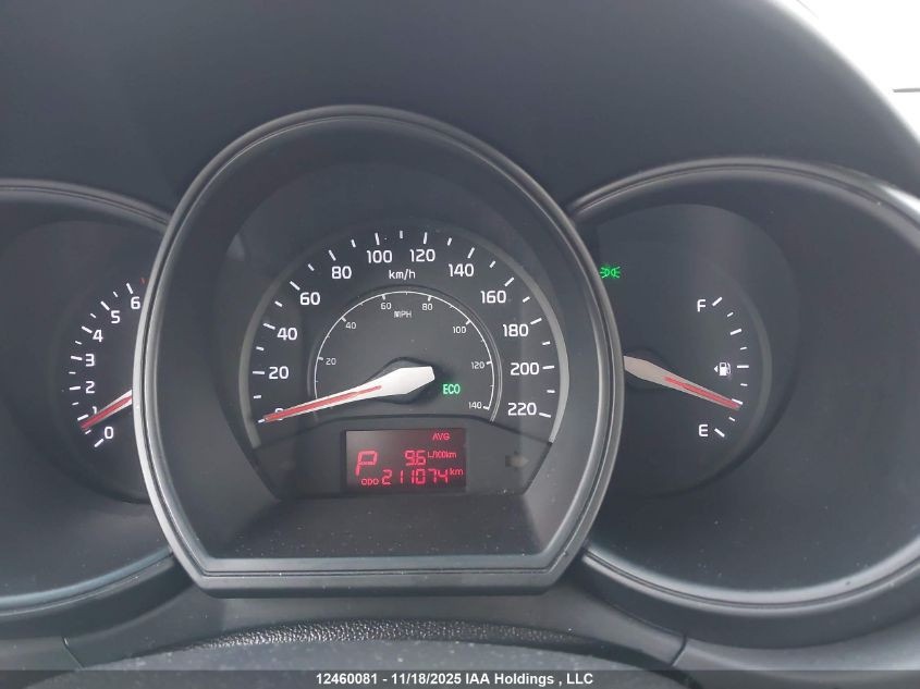 2012 Kia Rio Lx VIN: KNADM5A36C6736080 Lot: 12460081