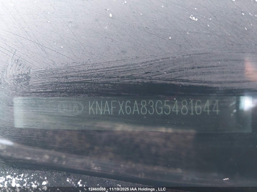 KNAFX6A83G5481644 2016 KIA FORTE photo no. 9