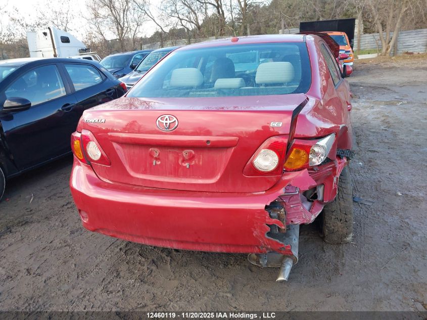 2009 Toyota Corolla Ce VIN: 2T1BU40E99C026521 Lot: 12460119