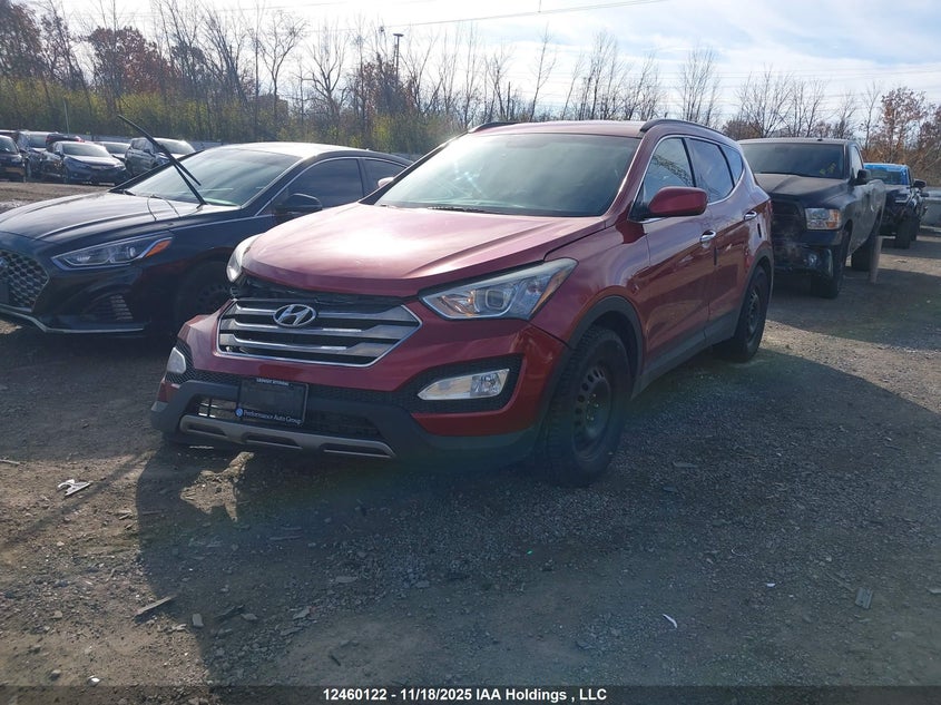 5XYZU3LB9DG117795 2013 HYUNDAI SANTA FE photo no. 2