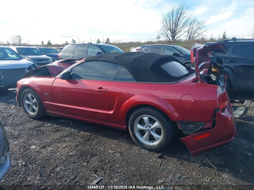 2007 Ford Mustang Gt VIN: 1ZVHT85H075318752 Lot: 12460127