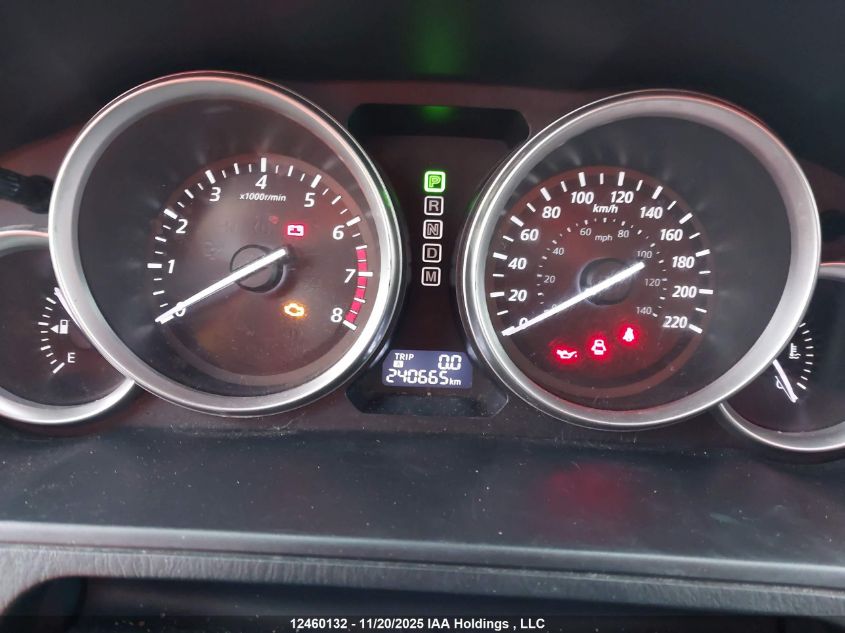 2013 Mazda Cx-9 Touring VIN: JM3TB3CA2D0406260 Lot: 12460132